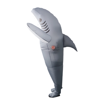 Фото: Надувной карнавальный костюм Акула, серый FZ1758-5 Надувной карнавальный костюм Акула, серый FZ1758-5