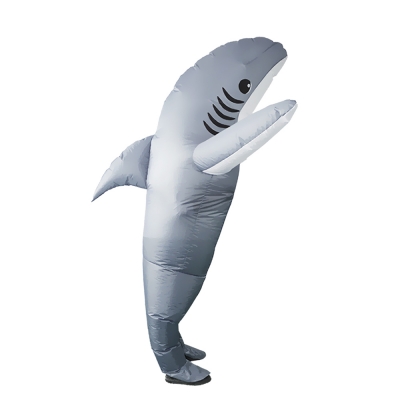 Фото: Надувной карнавальный костюм Акула, серый FZ1758-3 Надувной карнавальный костюм Акула, серый FZ1758-3