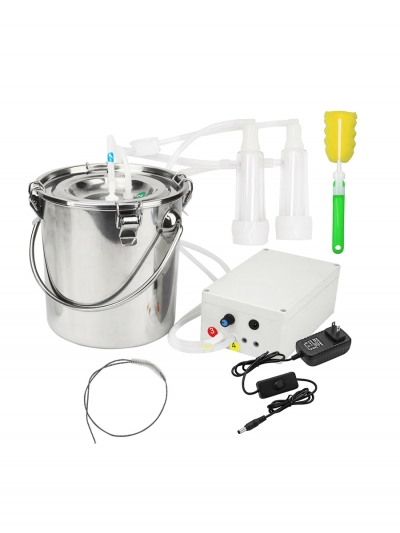 Фото: Доильный аппарат для коз NovaMilk с пульсатором и доильным ведром из нержавеющей стали 5 л-2 Доильный аппарат для коз NovaMilk с пульсатором и доильным ведром из нержавеющей стали 5 л-2