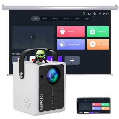 Фото: Мини проектор Light Unicorn X7 720P Full HD WiFi-3 Мини проектор Light Unicorn X7 720P Full HD WiFi-3