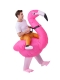 Фото: Надувной карнавальный костюм Всадник на фламинго FZ1666 Надувной карнавальный костюм Всадник на фламинго FZ1666